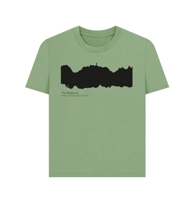 Sage Printed T-shirt Front