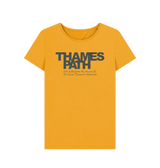 Mustard Printed T-shirt Front
