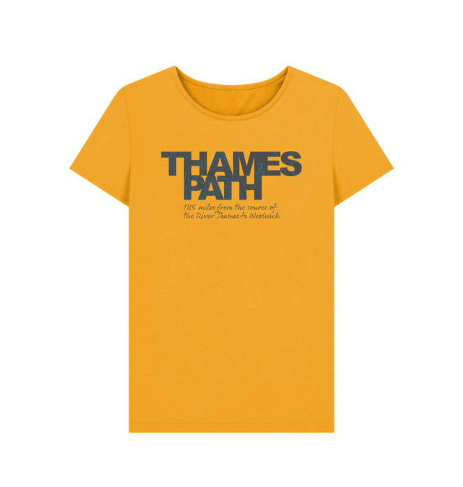 Mustard Printed T-shirt Front