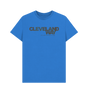 Bright Blue Printed T-shirt Front