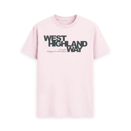Pink Printed T-shirt Front