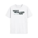 White Printed T-shirt Front