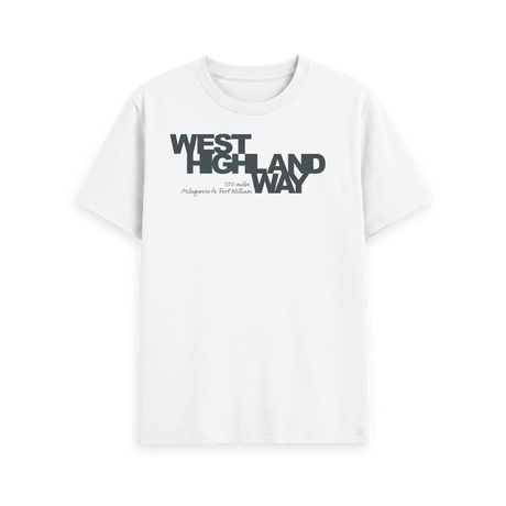 White Printed T-shirt Front