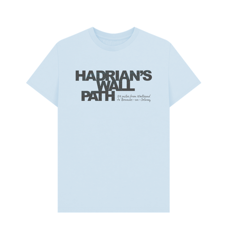 Sky Blue Printed T-shirt Front