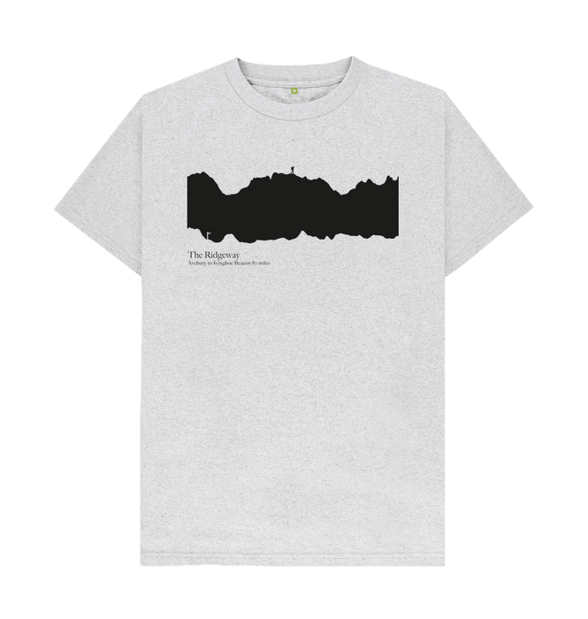 Grey The Ridgeway 'elevation profile' Men's T-Shirt