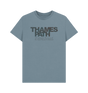 Stone Blue Printed T-shirt Front