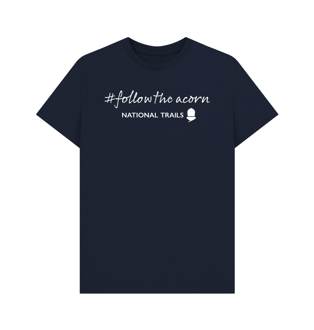 Navy Blue Printed T-shirt