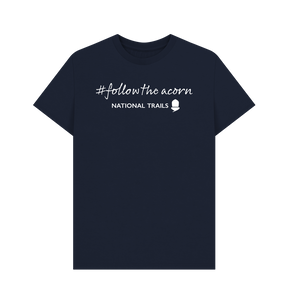 Navy Blue Printed T-shirt
