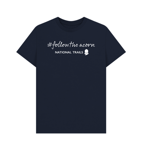 Navy Blue Printed T-shirt