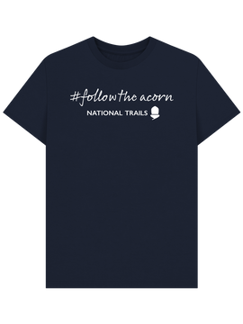 National Trails #followtheacorn men's t-shirt