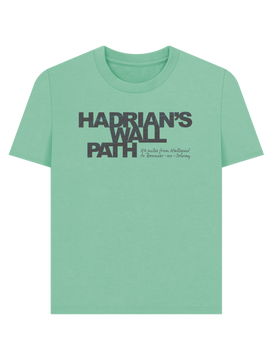 Hadrian's Wall Path 'contours' women's t-shirt