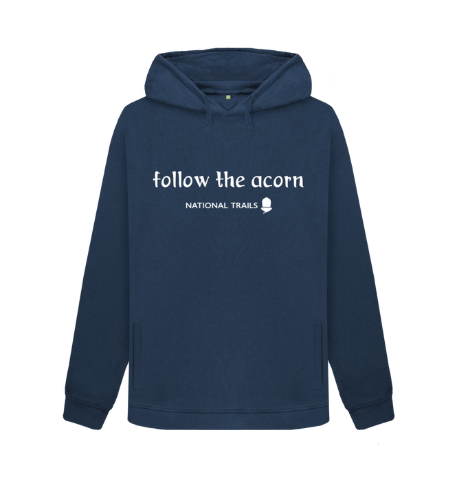 Navy Blue Women's 'Follow the acorn' National Trails hoodie