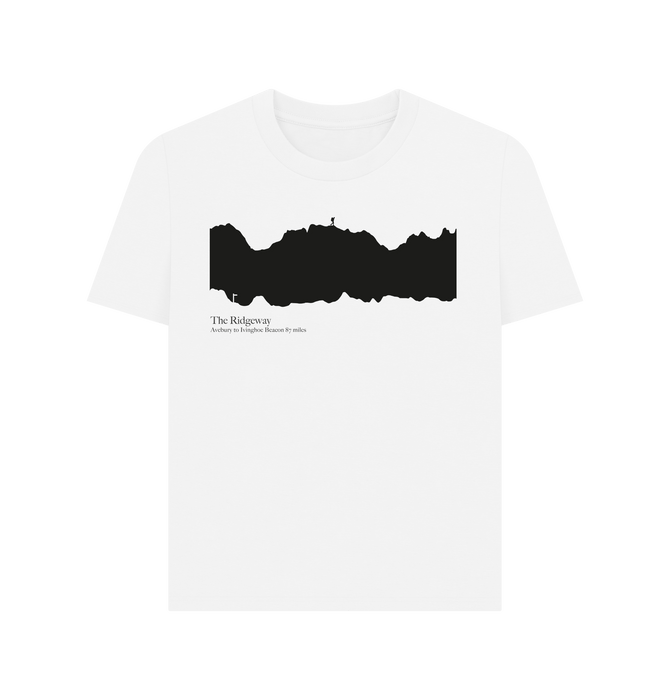 White Printed T-shirt Front