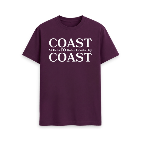 Purple Printed T-shirt Front