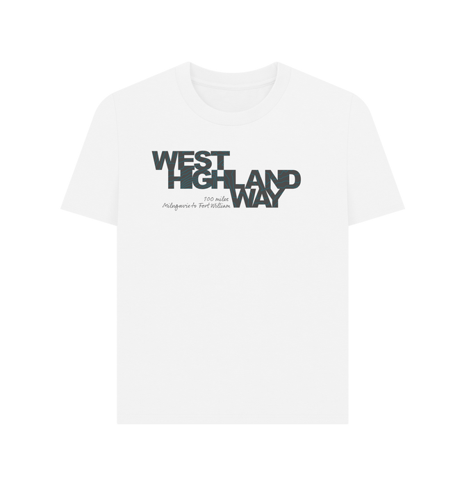 White Printed T-shirt Front