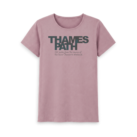 Mauve Printed T-shirt Front