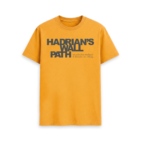 Mustard Printed T-shirt Front