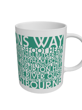 South Downs Way mug