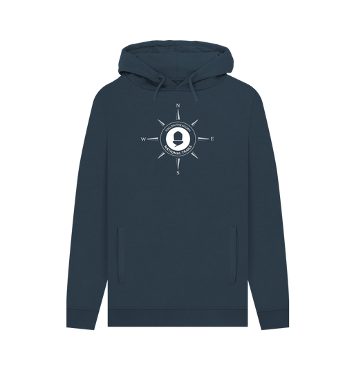 Navy 'Follow the acorn' National Trail Men's Compass Hoody