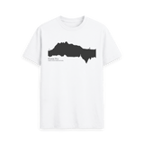 White Printed T-shirt Front