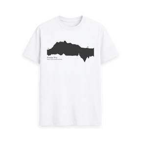 White Printed T-shirt Front