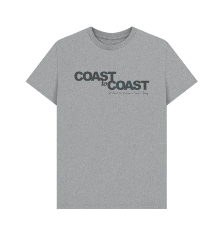 Athletic Grey Printed T-shirt Front