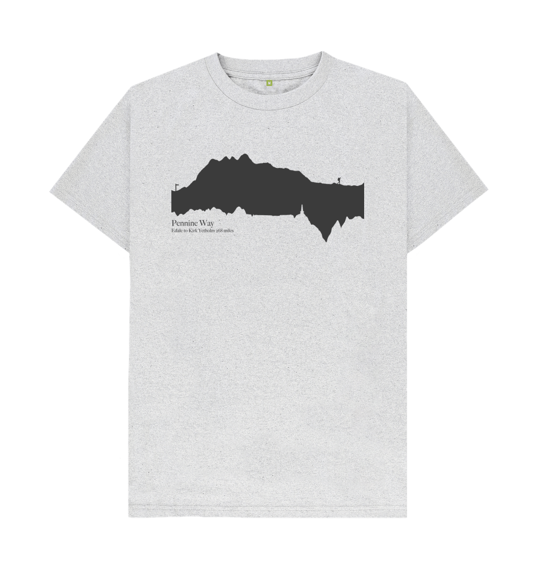 Pennine Way 'elevation profile' Men's T-Shirt