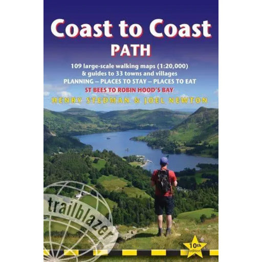 Book cover of 'Coast to Coast PATH' with a scenic landscape and walking figure.