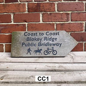 Coast to Coast Blakey Ridge original sign