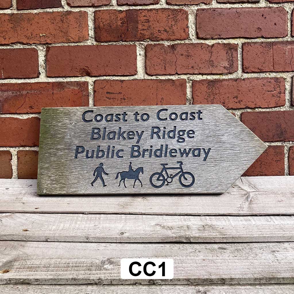 Coast to Coast signs - The Trails Shop