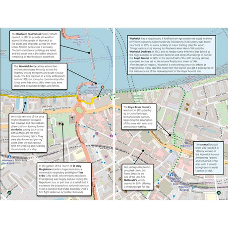 Capital Ring Sparky Walking Guides - map