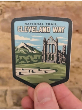 Cleveland Way vinyl sticker