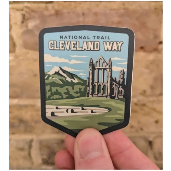 Cleveland Way vinyl sticker