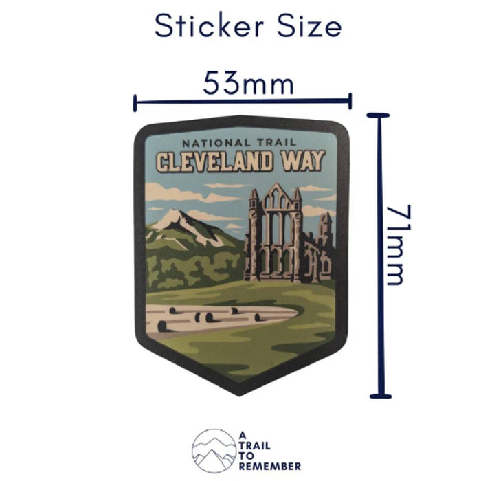 Cleveland Way vinyl sticker