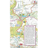 Trekking the Cleveland Way - Knife Edge - intrenal map page - The Trails Shop