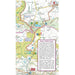 Trekking the Cleveland Way - Knife Edge - intrenal map page - The Trails Shop