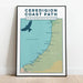 Ceredigion Coast Path print 