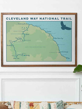 Cleveland Way Art Print