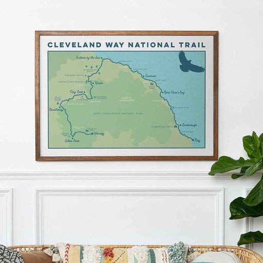 Cleveland Way National Trail art print