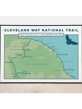 Cleveland Way Art Print