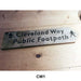 Cleveland Way National Trail original sign CW1