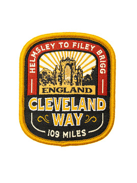 Cleveland Way woven patch badge