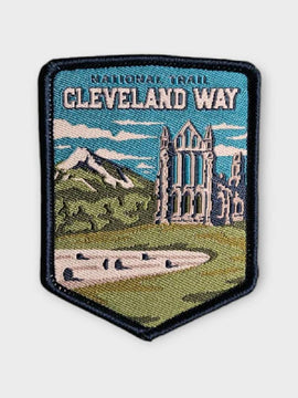 Cleveland Way patch badge - A Trail to Remember