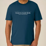 Coast to Coast Path trail t-shirt denim