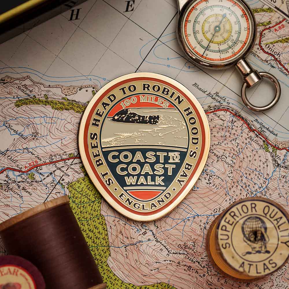 Coast to Coast Walk fridge magnet