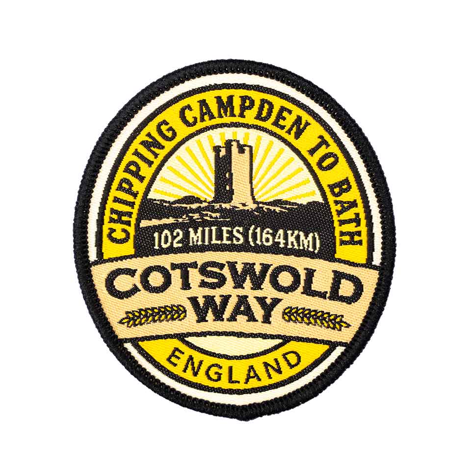 Cotswold Way woven patch badge - The Trails Shop