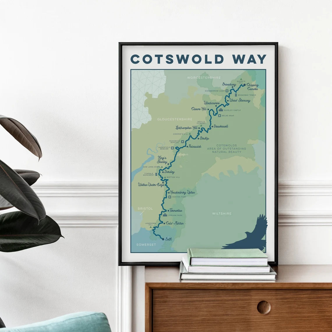 Cotswold Way Art Print