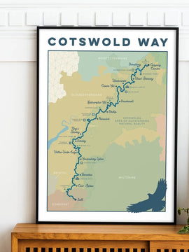 Cotswold Way Art Print