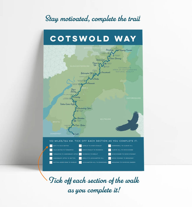 Cotswold Way Art Print
