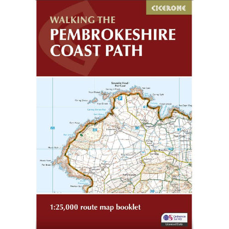 Walking the Pembrokeshire Coast Path map booklet - The Trails Shop